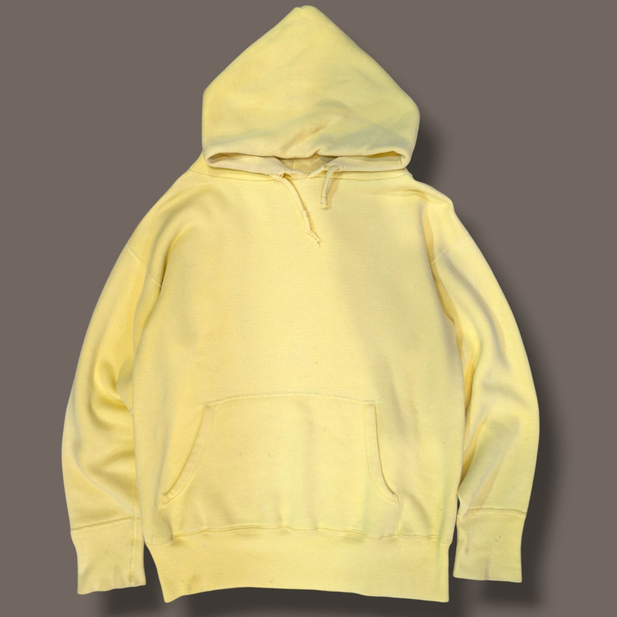 1950s lemon hooded sweatshirt