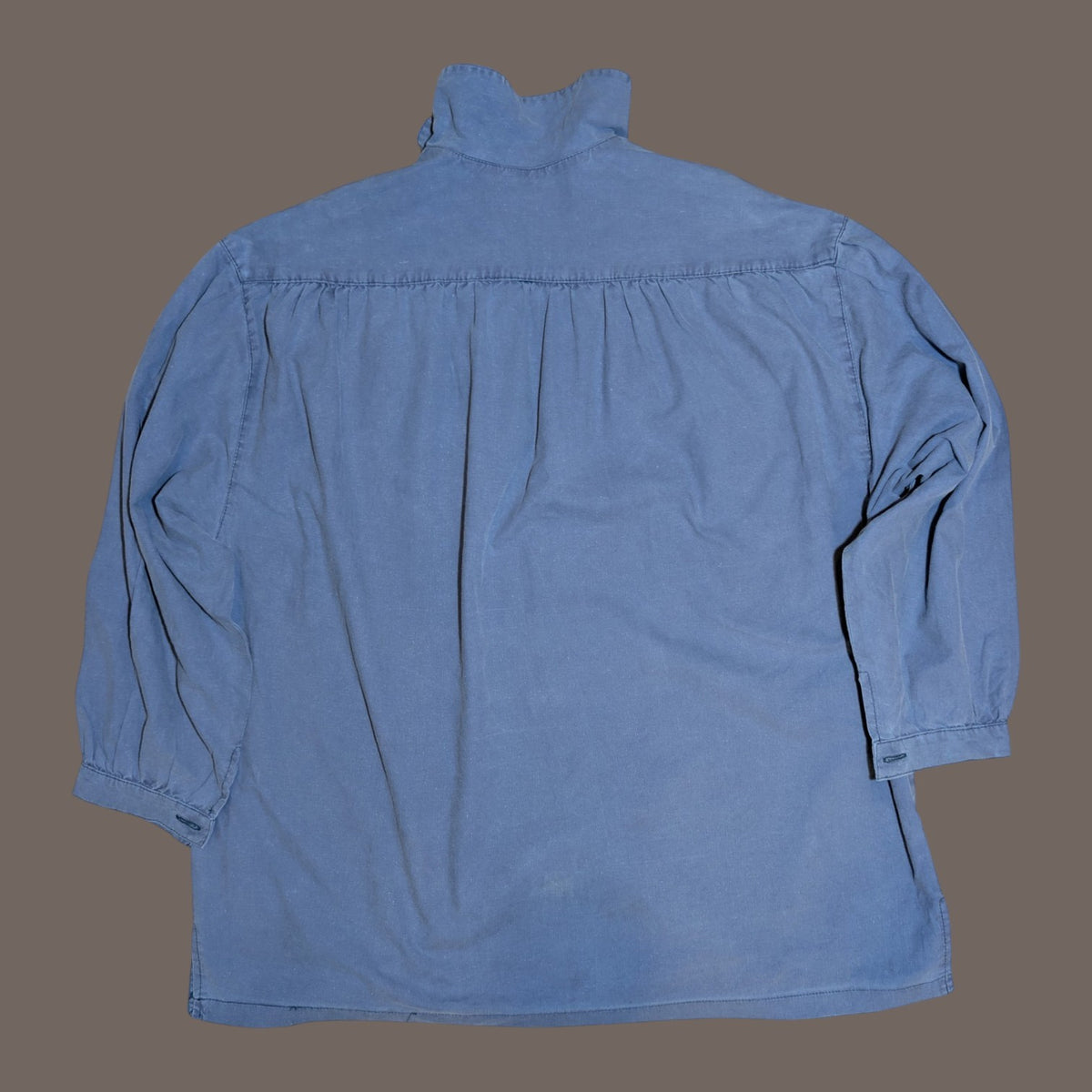 1950s french pleated smock