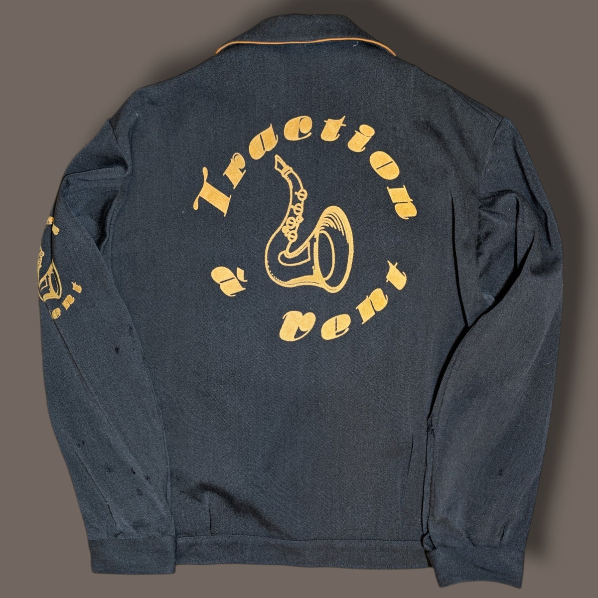 1950s whipcord french jazz jacket
