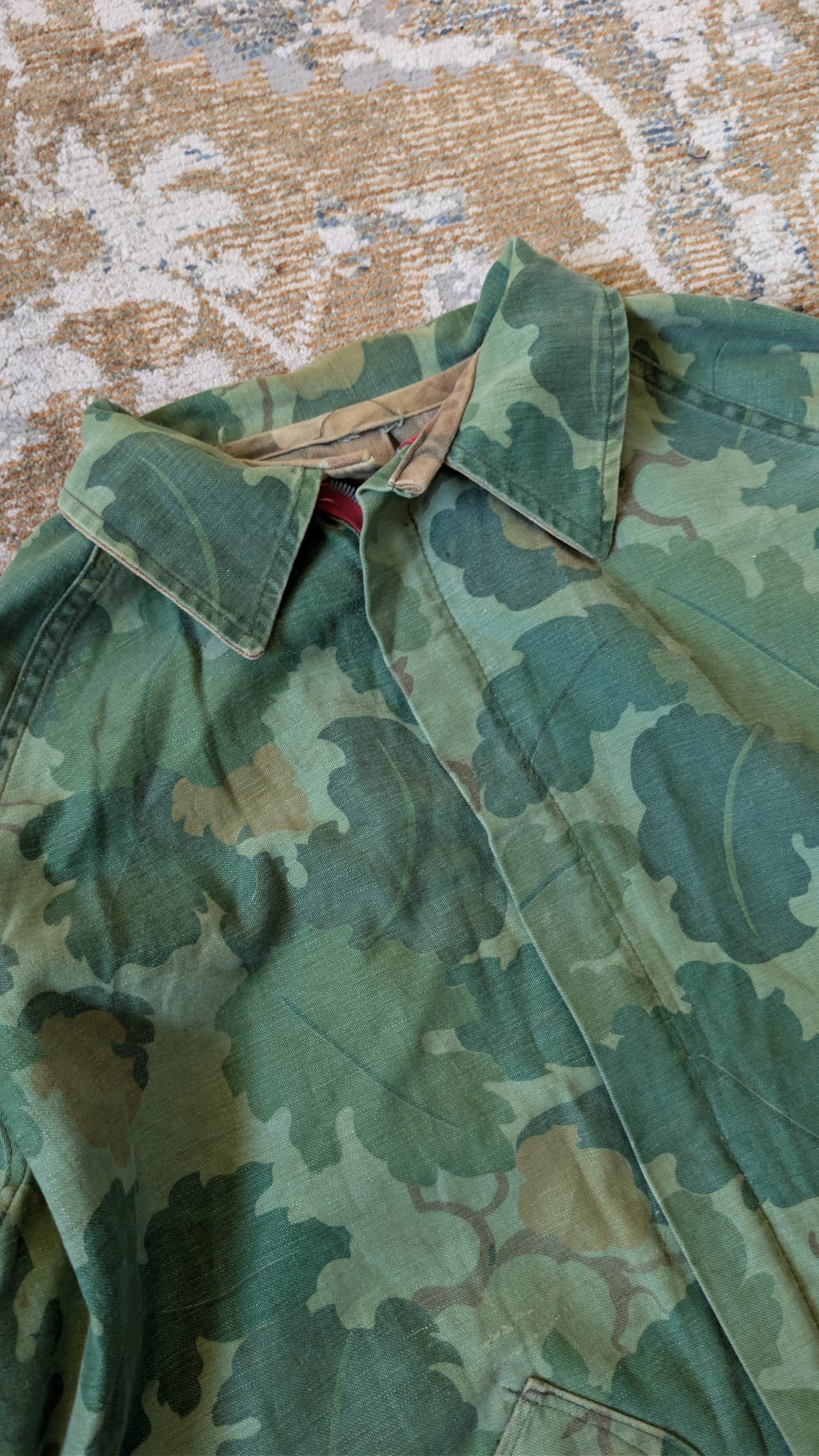 1960 Kamo brand reversible Mitchell camo jacket XL