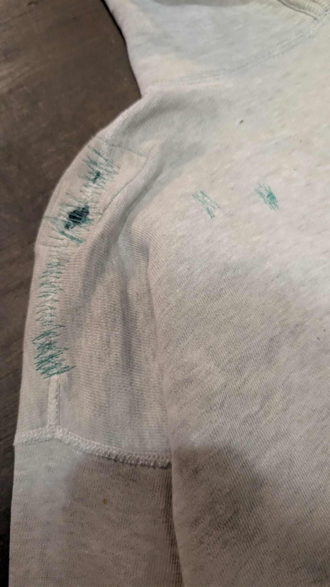 1950s Lockhood hoodie - Repairs