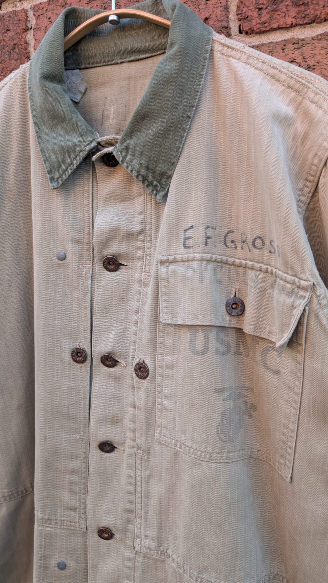 WW2 P44 stencilled jacket - Brooklyn