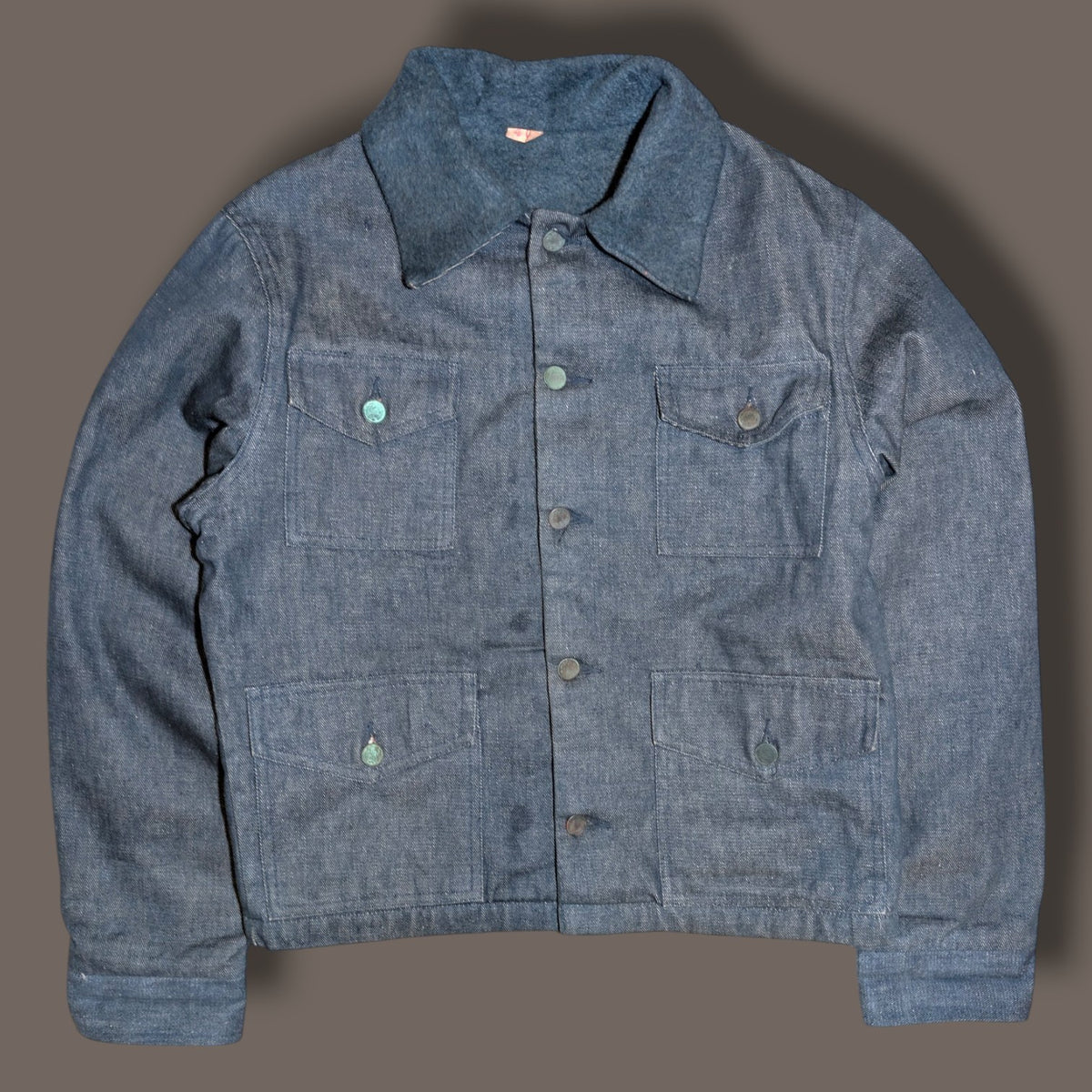 1940s/50s denim lined euro jacket