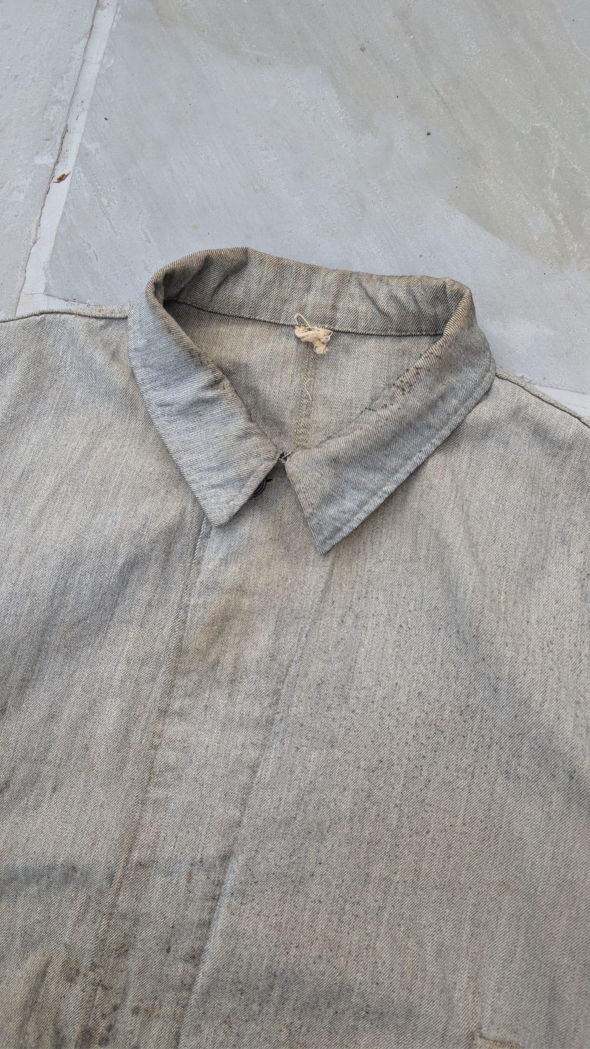 Late 1930s German Drillich military work jacket