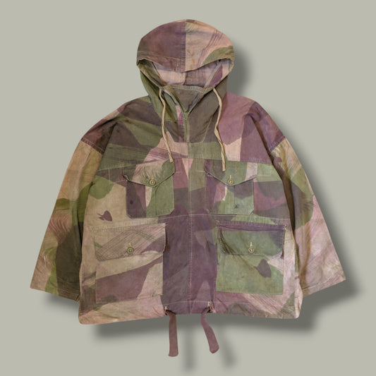 WW2 British Army Camouflage Windbreaker Smock Jacket