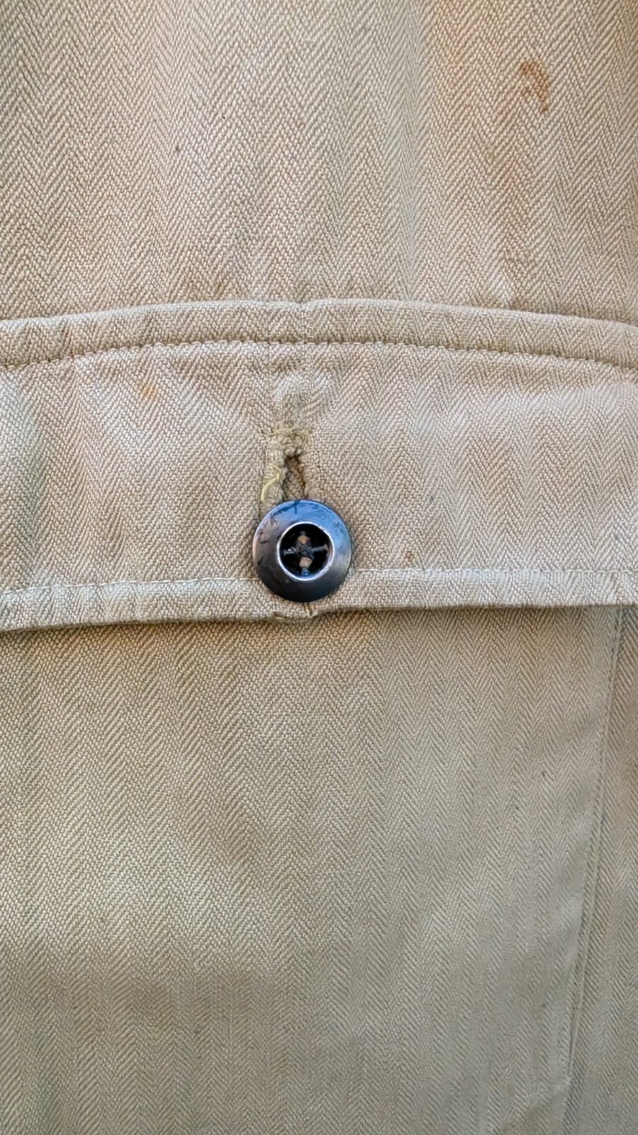 1940s French HBT work jacket