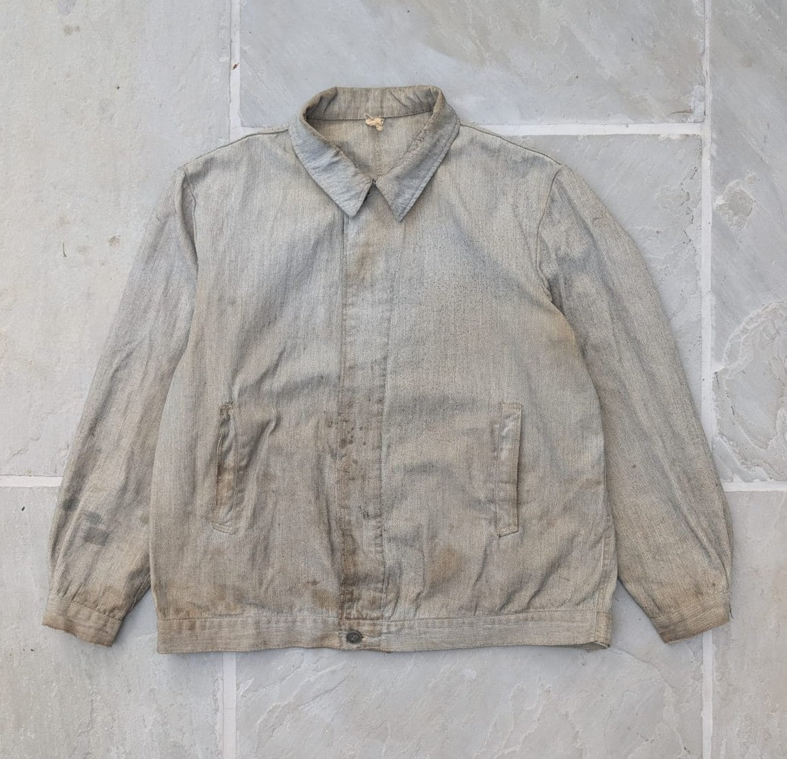 Late 1930s German Drillich military work jacket