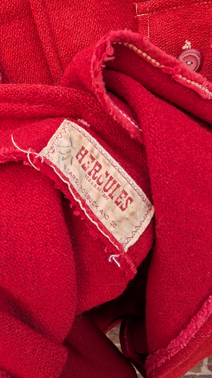 1950s distressed hurcules cpo shirt