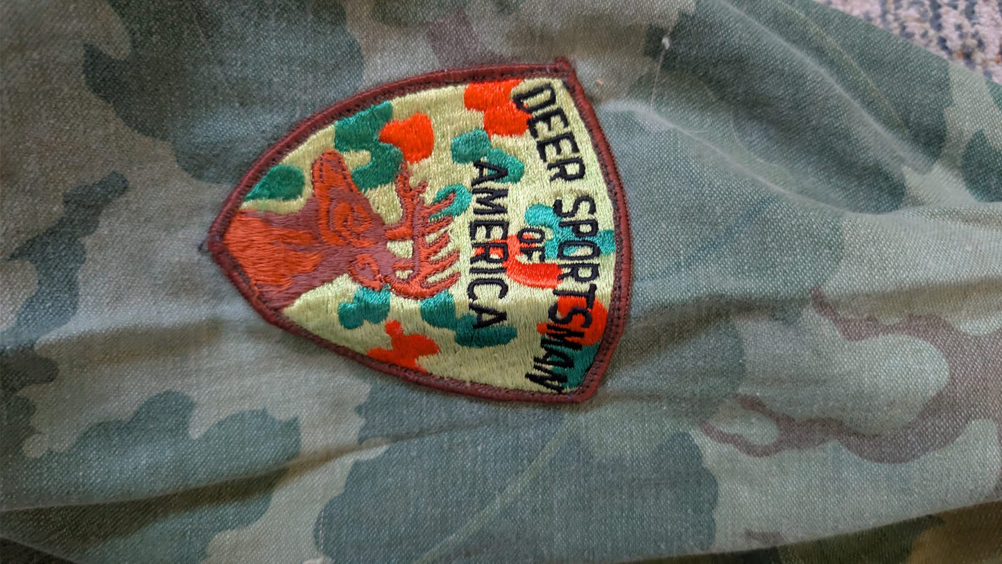 1960 Kamo brand reversible Mitchell camo jacket XL