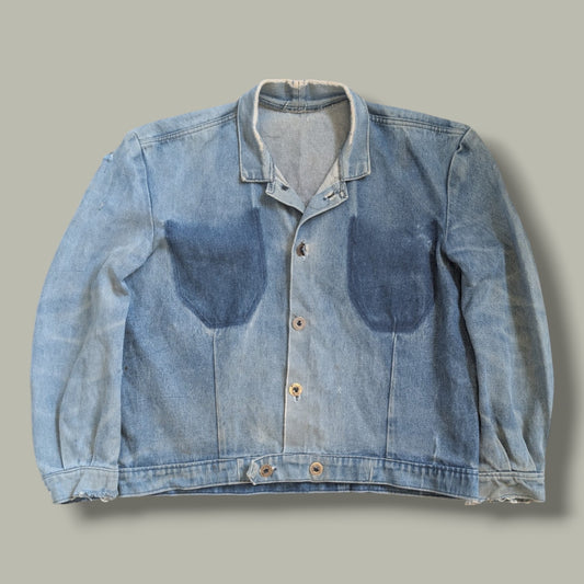 1940s Selvedge Denim British State Organisation Jacket - British rail - SOLD IN BUNDLE