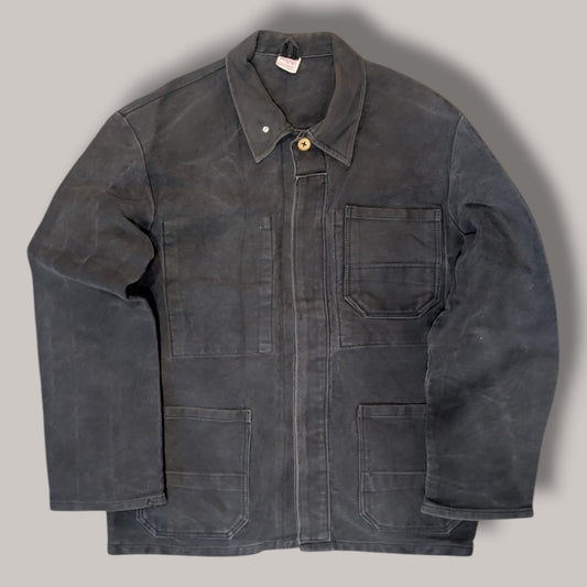 Late 1960s German industrial moleskin jacket