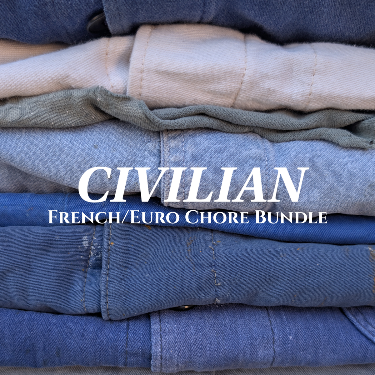 Vintage Euro/French Chore Jacket Bundle x 50