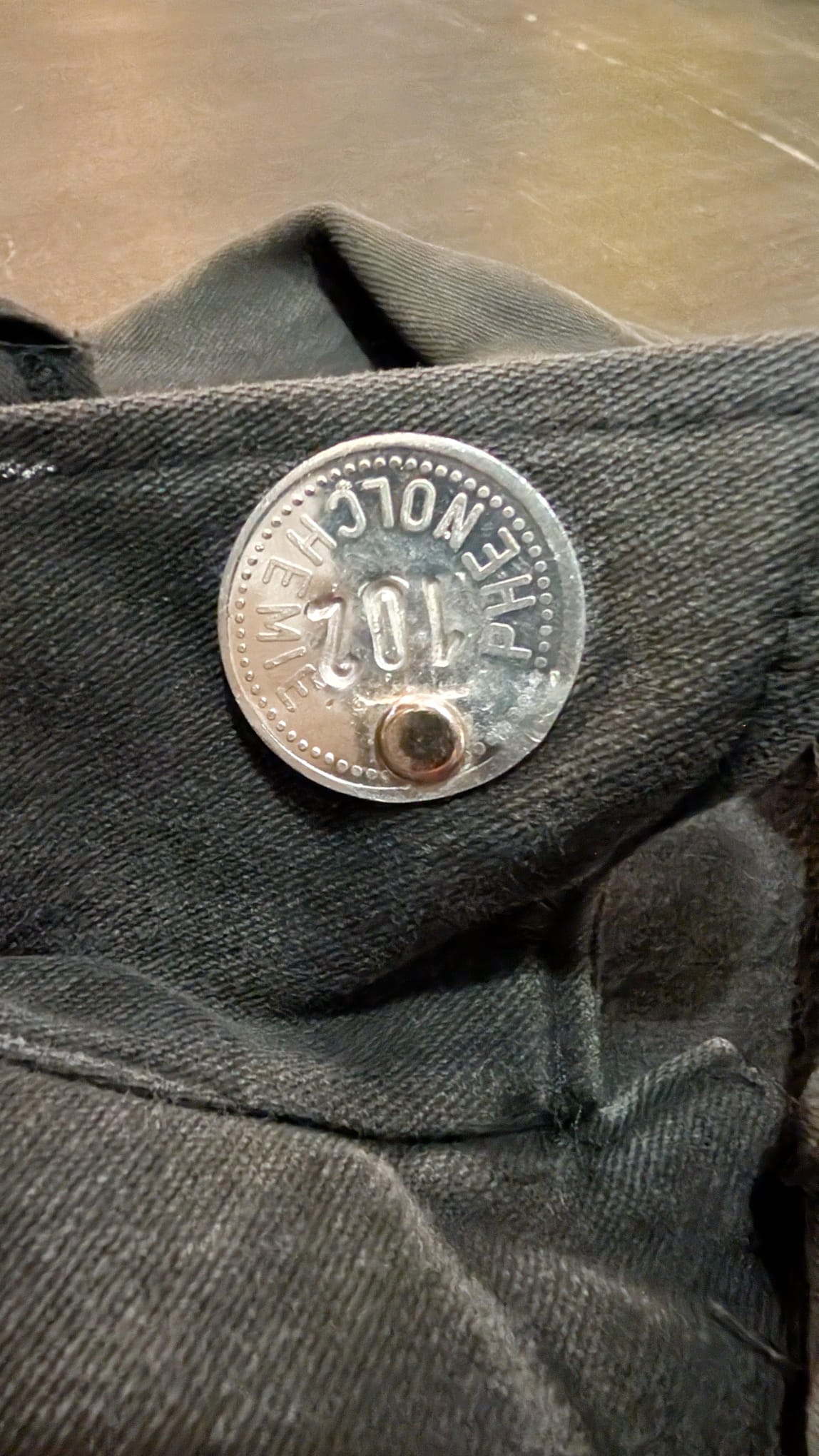 Late 1960s German industrial moleskin jacket