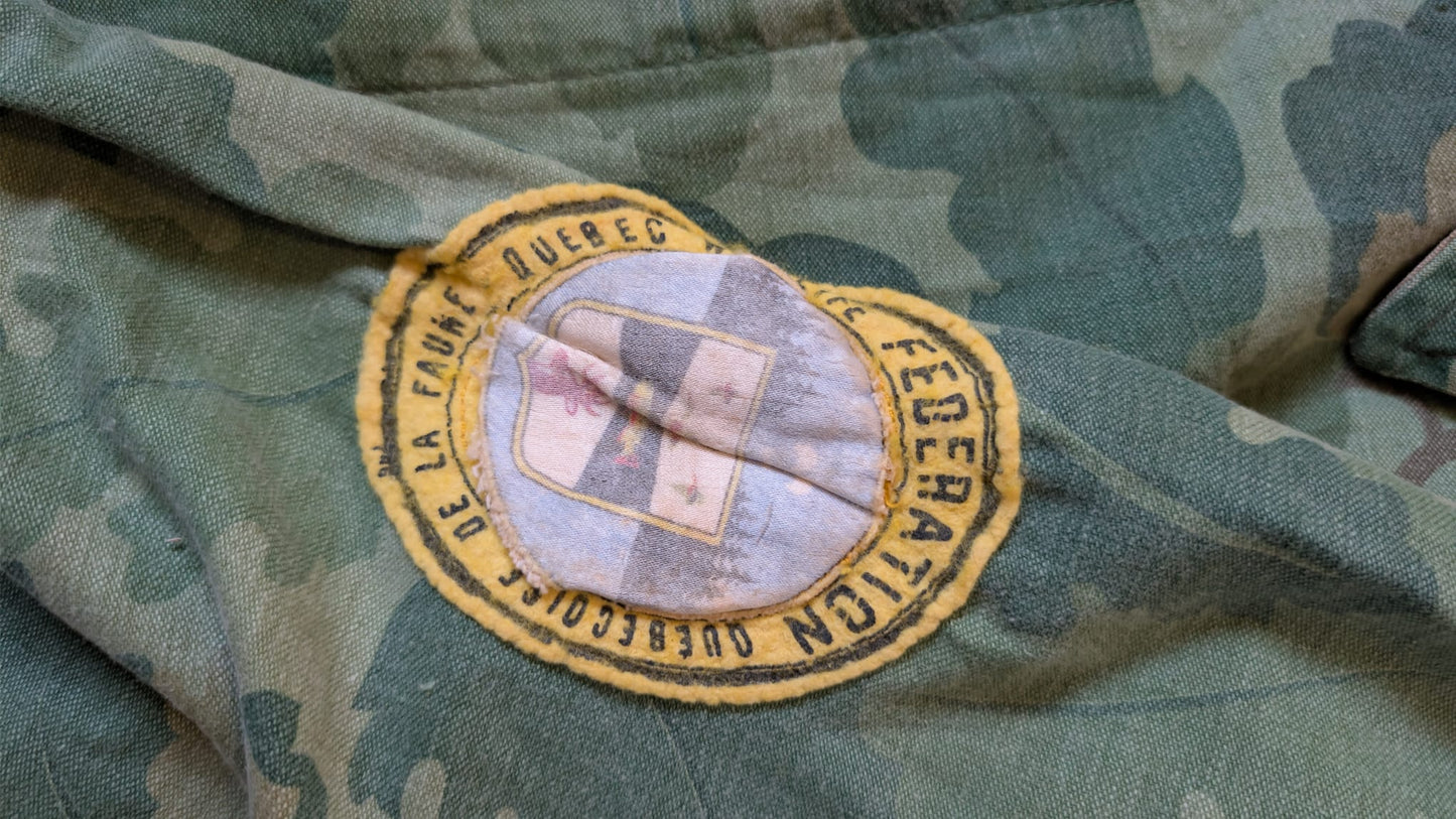 1960 Kamo brand reversible Mitchell camo jacket XL