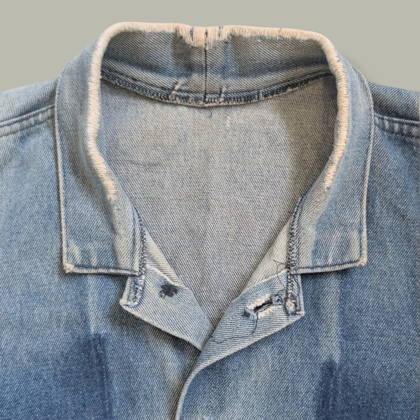 1940s Selvedge Denim British State Organisation Jacket - British rail