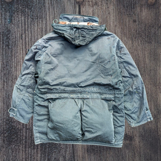 Stone island helicopter field jacket 1988 with original liner