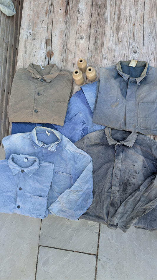 Vintage Euro/French chore jacket bundle x25