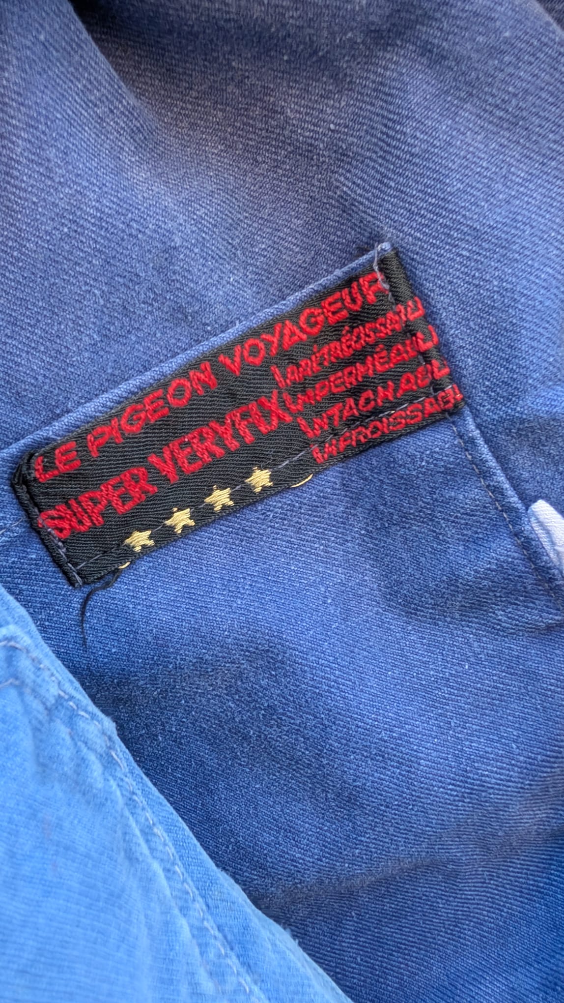 1950s French Pigeon Voyager chore jacket