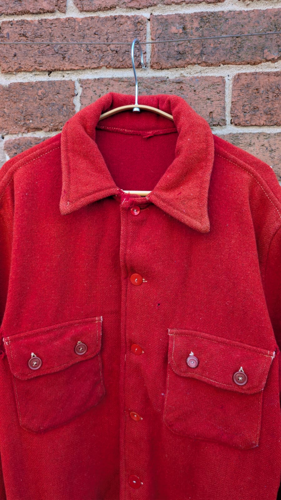 1950s distressed hurcules cpo shirt