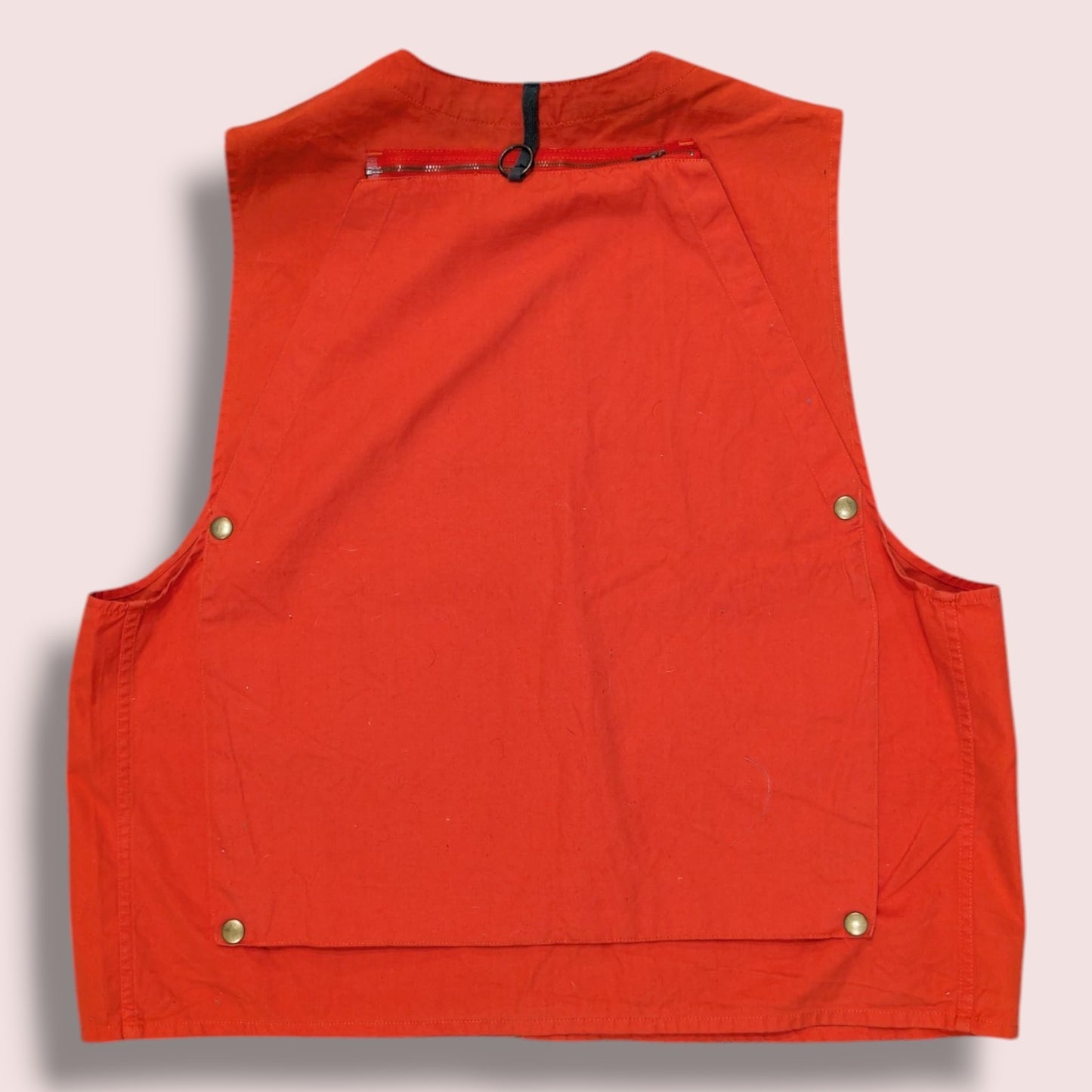 Ralph lauren sportsman survival orange vest - Early 90s