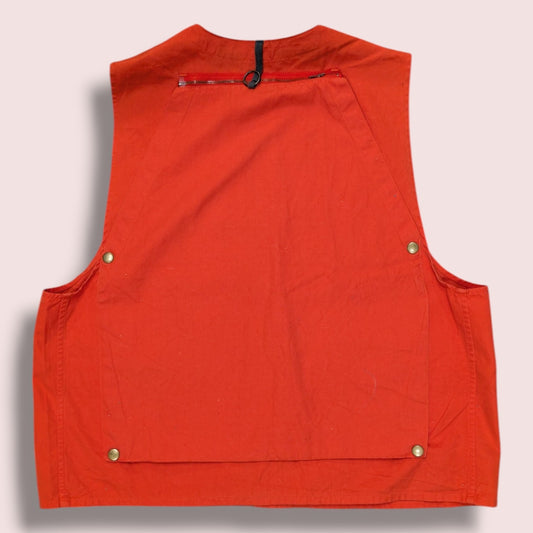 Ralph lauren sportsman survival orange vest - Early 90s